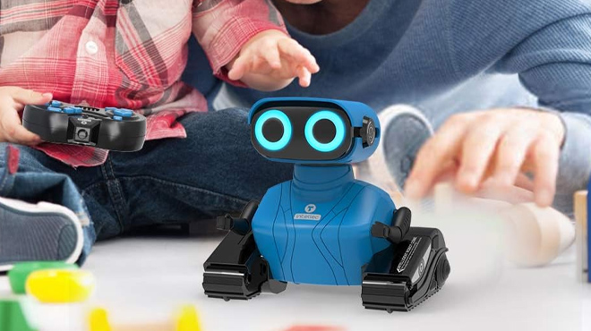 KaeKid Kids Remote Control Robot with LED Eyes