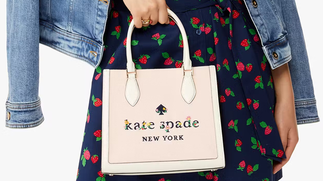 Kate Spade Ellie Garden Logo Small Tote