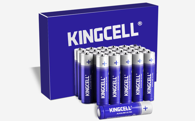 Kingcell 24 Pack AAA Alkaline Batteries