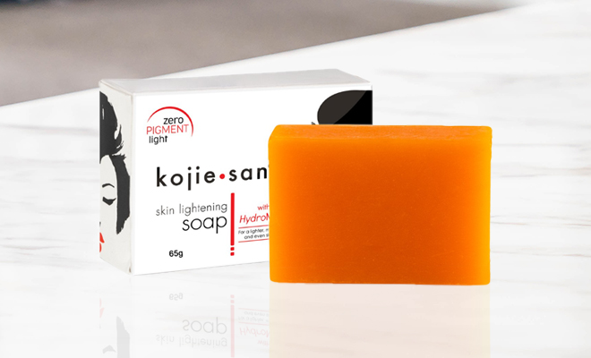 Kojic Acid Soap that Reduces Dark Spots Hyperpigmentation Scars with Coconut Tea Tree Oil
