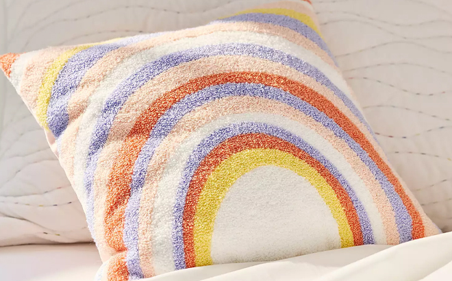 Koolaburra by UGG Kids Rainbow Wave Throw Pillow