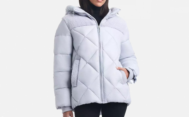 Koolaburra by UGG Womens Sherpa Puffer Jacket