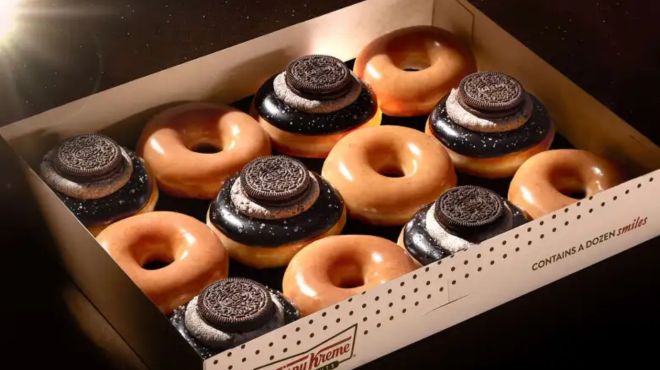 Krispy Kreme Oreo Donut Total Solar Eclipse Collection