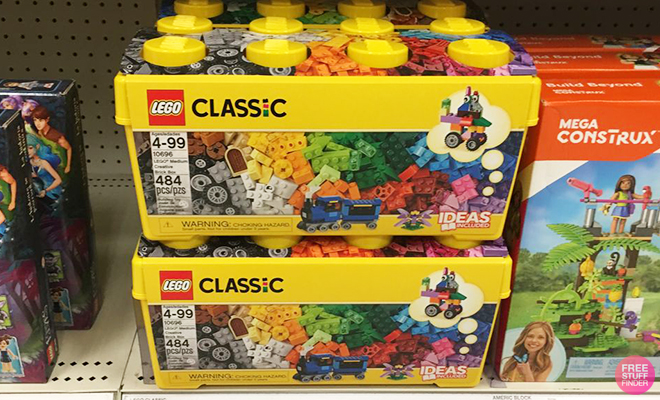 LEGO Classic Medium Creative Brick Boxes on a Shelf at a Store
