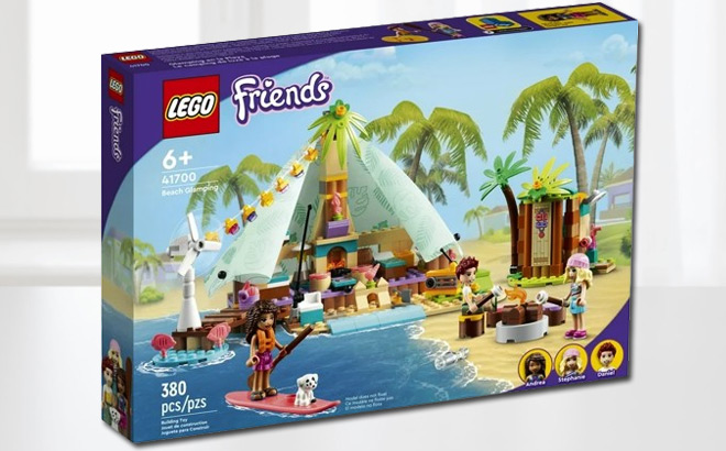 LEGO Friends Glamping Building Kit Box
