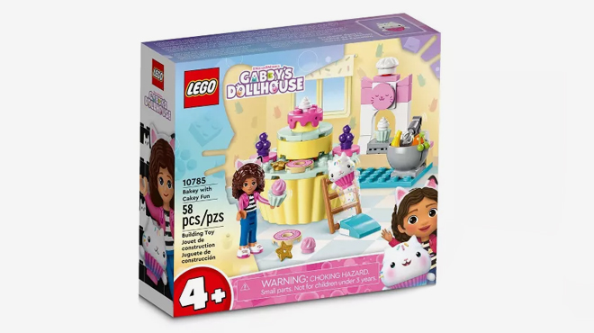 LEGO Gabbys Dollhouse Bakey With Cakey Fun Building Toy Set