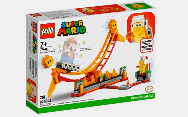 LEGO Super Mario Lava Wave Ride Expansion Set