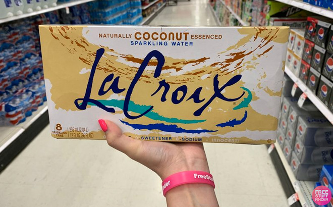 LaCroix Sparkling Water 8 Pack Coconut