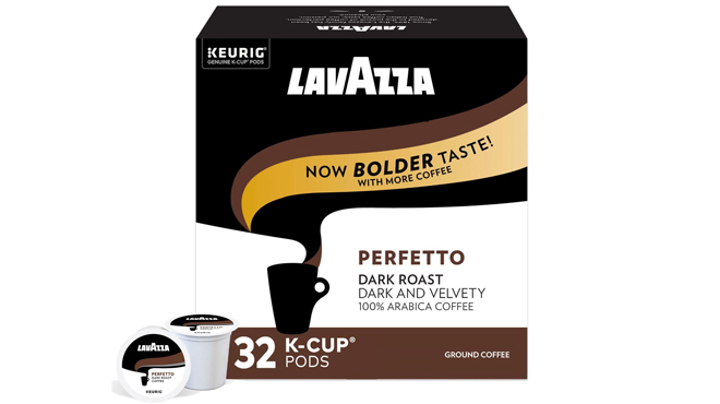Lavazza Perfetto Single Serve Coffee K Cups 32 Count
