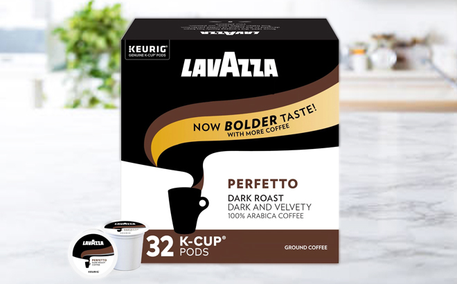 Lavazza Perfetto Single Serve Coffee K Cups for Keurig Brewer 32 Count