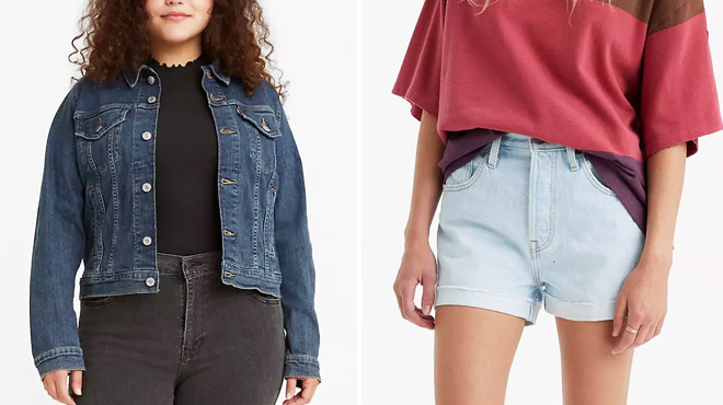 Levi’s Women’s Shorts, Jeans & Jacket $100 Shipped | Free Stuff Finder