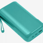 Limitless Power Bank with Bluetooth Speaker in teal color