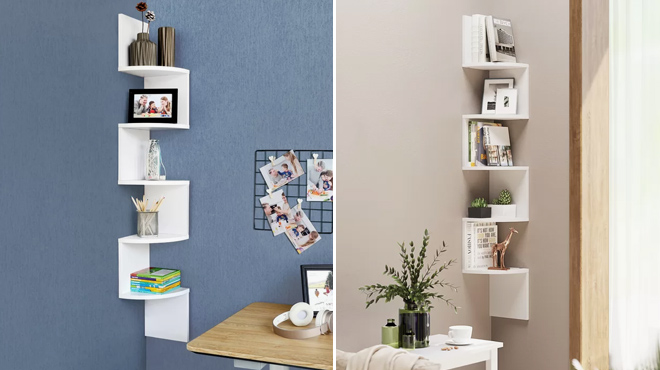 Lundquist Corner Bookcases
