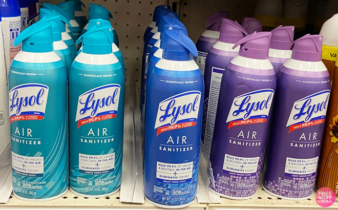 Lysol Air Sanitizer 10 oz