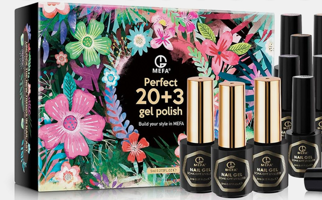 MEFA Gel Nail Polish Kit