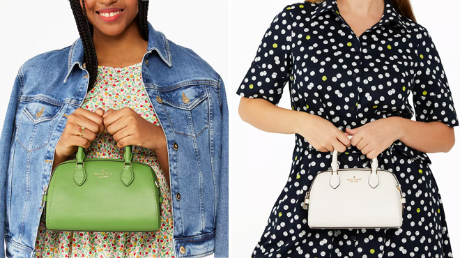 Madison Saffiano Leather Duffle Crossbody Madison Saffiano Leather Duffle Crossbody