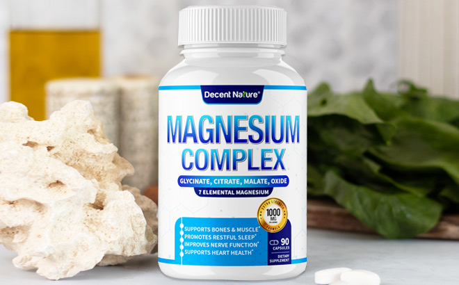Magnesium Complex 7 Elemental Magnesium Supplement 1000mg