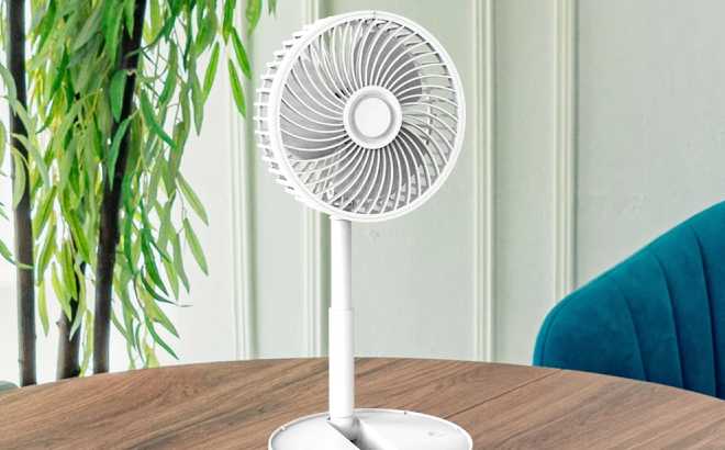 Mainstays Rechargeable Foldable Fan Mainstays Rechargeable Foldable Fan