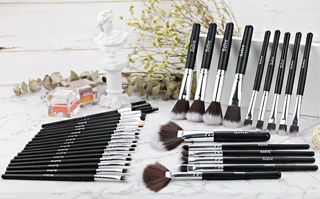 Makeup Brush 32 Piece Set