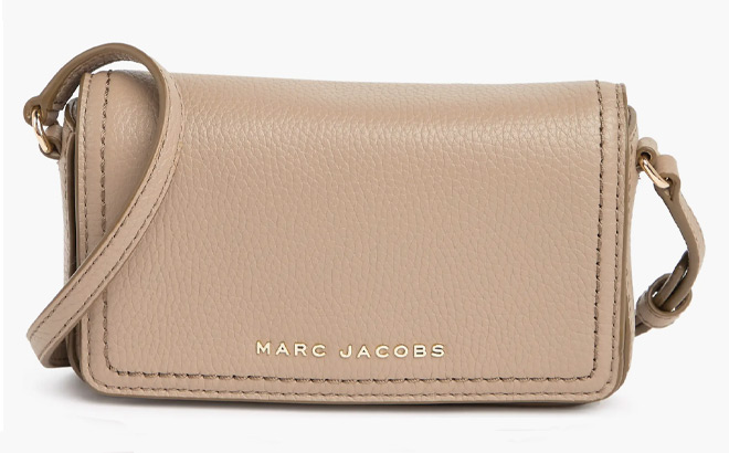 Marc Jacobs Groove Leather Mini Bag in Greige Color