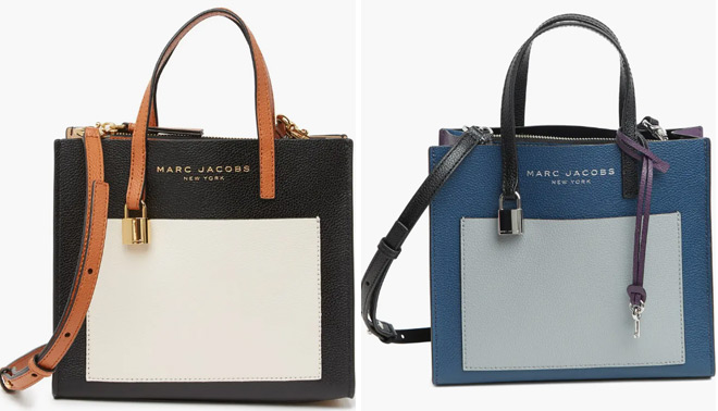 Marc Jacobs Mini Grind Colorblock Tote Bag Marc Jacobs Mini Grind Colorblock Tote Bag