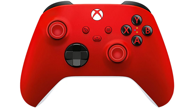 Microsoft Xbox Wireless Controller in Pulse Red Color Microsoft Xbox Wireless Controller in Pulse Red Color