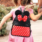 Mini Mouse Leather Backpack
