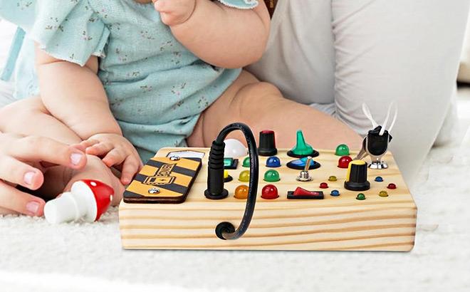 Montessori Toddler Busy Board Toy