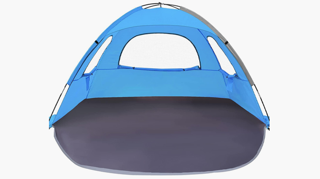 NXONE 3 Person Beach Tent Sky Blue