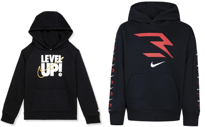 Nike 3Brand Toddler Level Up Pullover and Fleece Hoodie