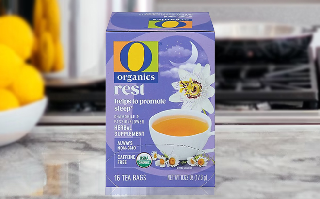 O Organics Herbal Tea Box