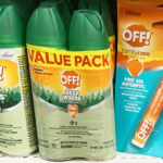 OFF Deep Woods Insect Repellent Aerosol 2 Pack on Shelf
