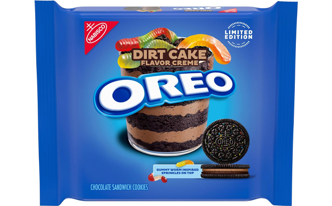 OREO Limited Edition Dirt Cake Chocolate Sandwich Cookies