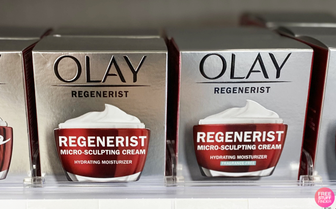 Olay Regenerist Micro Sculpting Cream Moisturizer in Shelf