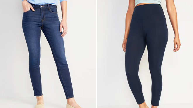 Old Navy Mid Rise Pop Icon Skinny Jeans