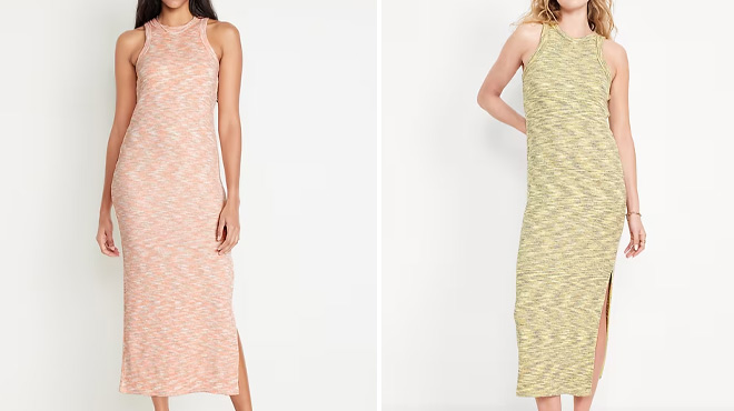 Old Navy Sleeveless Racerback Maxi Dress