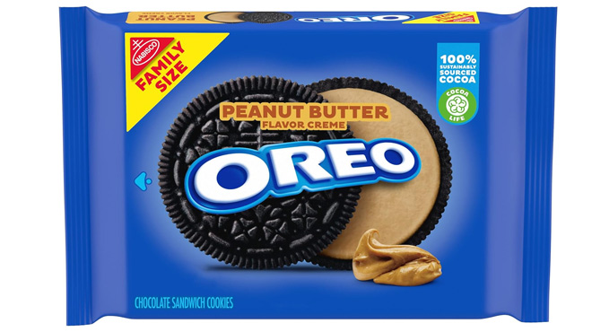 Oreo Peanut Butter Creme Chocolate Sandwich Cookies