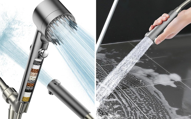 PWERAN Filtered Shower Head with Handheld