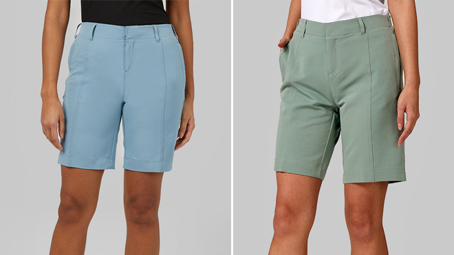 People Wearing 32 Degrees Bermuda Shorts