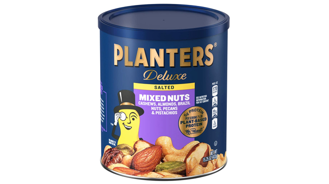 Planters Deluxe Salted Mixed Nuts 15 25 oz Canister