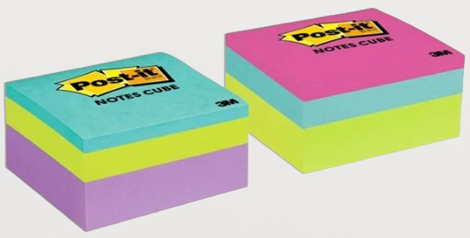Post it Notes 400 Count on Gray Background