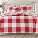 Red Check Flannel Comforter