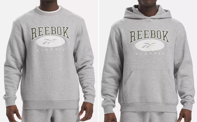 Reebok Classics Archive Crew Mens Sweatshirt and Hoodie