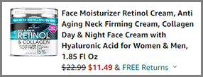Remedical Pax Retinol Face Cream at Amazon