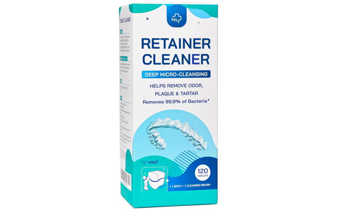 Retainer Denture 120 Count Cleaner Tablets