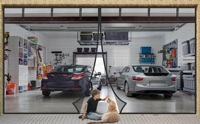 Screen Door on Garage