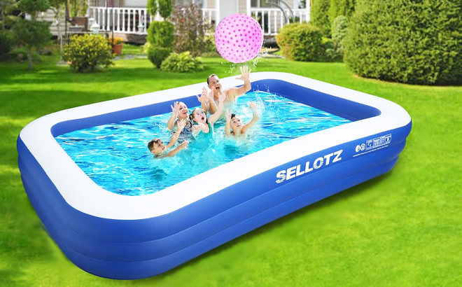 Sellotz Inflatable Pool