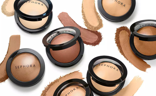 Sephora Collection Microsmooth Multi Tasking Baked Face Powder Foundation