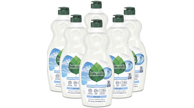 Seventh Generation Dish Soap Fragrance Free 6 Pack