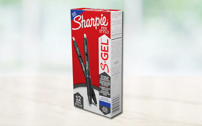 Sharpie Sgel Pens on a Table